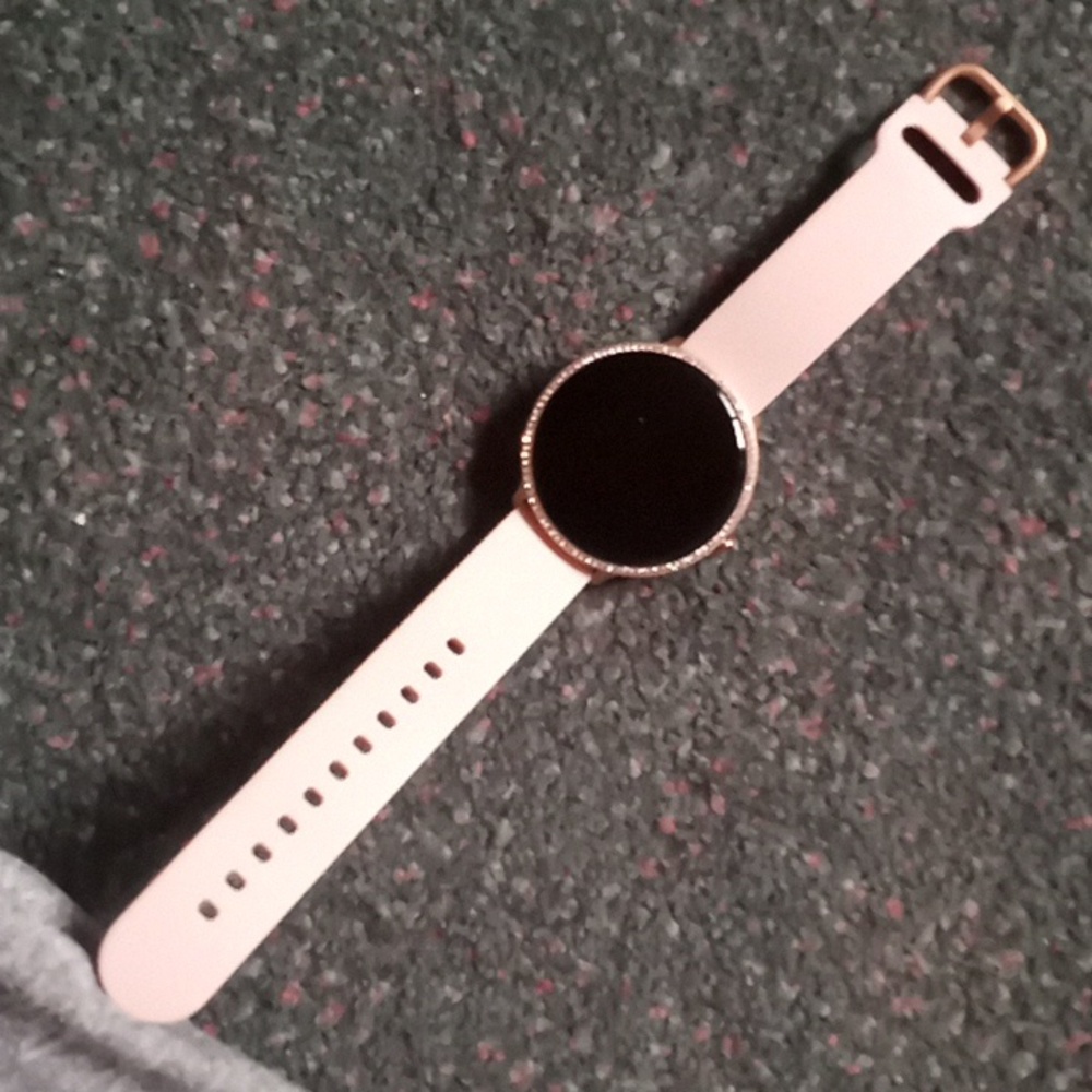 Itech fusion 2 smart watch rose color womans